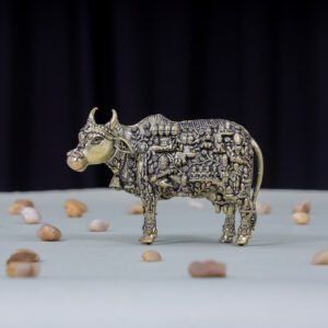 Brass 33 Deva cow Idol